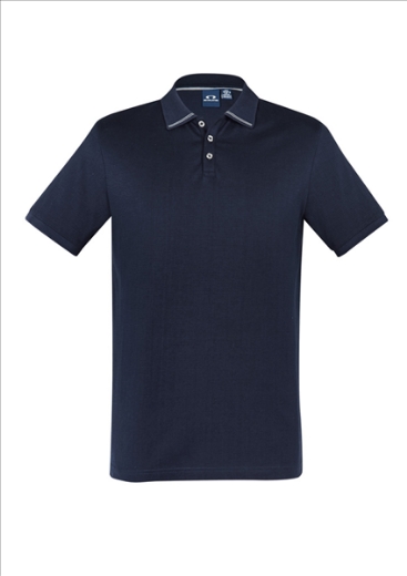 Picture of Biz Collection Mens Aston Polo Shirt 100% Cotton Jersey Knit